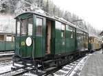 BC - Gtermotorwagen Fe 4/4 151 (CGTE ex Strassenbahn von Genf )im Depotareal von Chaulin am 24.03.2008