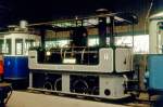 BC Museumsbahn - ex TramwaysMlhausen/F G 2/4 7 am 31.05.1993 in Chaulin - Tram-Dampflok - Baujahr 1882 - SLM316 - ? KW - Gewicht 15,00t - LP 5,10m - zulssige Geschwindigkeit 25 km/h - Lebenslauf ex