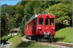 BERNE EN FETE: und trotzdem durfte auch der RhB ABe 4/4 N° 35 von Blonay nach Chamby fahren, hier kurz nach Blonay am 13.