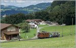 Heute verkehrte wieder einmal die eher selten eingesetzte BOB HGe 3/3 29 auf der Blonay Chamby Bahn, hier kurz vor Cornaux.