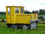 Bahnmuseum Kerzers / Kallnach - Rangierlok Gelb Baujahr 1927 Abgstellt in Kallnach am 20.07.2008