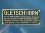 Die Geschichte der  Gletschhorn 
