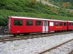 DFB - Personenwagen  1+2 KL  AB 4466 abgestellt in Gletsch am 17.09.2010