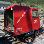 Diesel-Draisine Xmh 4961 der DFB in Oberwald, 2.10.11.