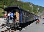 Personenwagen zweiter Klasse der DFB in Oberwald, 2.10.11.