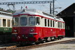 BDe 4/4 der DSF ex WM vor dem Depot in Koblenz am 1.8.17.