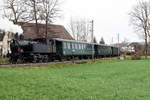 VHE/Verein Historische Eisenbahn Emmental:  Impressionen der tra­di­ti­o­nellen Fonduefahrt vom 20.