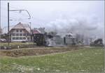 Winterdampf des Vereins Historische Emmentalbahn.