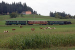 VHE/ Verein Historische Eisenbahn Emmental:  Anlässlich der Huttwiler Dampftage 2016 fand am 1.