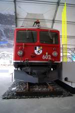 Nach 65 Dienstjahren geht die RhB Lokomotive Ge 4/4 I 602 ins Verkehrshus nach Luzern.