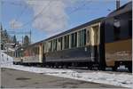 Ein Hauch  Belle-Epoque  vermittelt der letzte noch konventionell eingesetzte Belle-Epoque Wagen in Schönried.
2. Feb. 2018