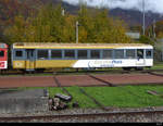 zb - Personenwagen mit Gepäckabteil  BD 355 abgestellt in Interlaken Ost am 24.10.2020