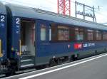 Die neuen, hauptrevidierten Liegewagen der SBB  Bcm 61 85 50-90 102-8  am 05.07.2004 im Zrich HB.