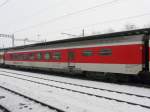 SBB - Speisewagen WRm 61 85 88-94 116-0 im Bahnhof von Interlaken Ost am 10.01.2009