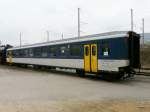 ex SBB - Personenwagen  2 Kl, B  55 85 20-35 288-8 in Sissach am 07.04.2013