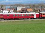 Extrazug.ch - Speisewagen WR 10105 unterwegs mit dem Whisky Train bei Murten/Lwenberg am 13.04.2013