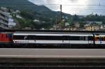 Schweiz SBB CFF FFS Fahrrad Gepäckwagen D 50 85 92-75 333-1 einem IC in Bellinzona 06.08.2012