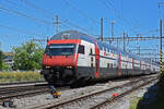 IC 2000 Steuerwagen Bt 50 85 26-94 901-3 durchfährt den Bahnhof Pratteln. Die Aufnahme stammt vom 11.06.2022.