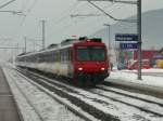 SBB - RE nach Delle bei der durchfahrt in Pieterlen am 15.12.2012