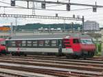 SBB - Steuerwagen  Bt 50 85 28-94 929-2 abgestellt im Bahnhofsareal von Biel/Bienne am 10.06.2009