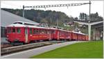 ABDeh 2/4 24 + 23, Bt 31 und B9 in Heiden. (23.10.2017)