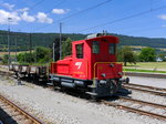 CJ - Rangierlok Tm  2/2  231 180-1 in Glovelier am 09.7.2016