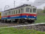 Der Triebwagen Tino der ehemals Bodensee-Thurgau Bahn.