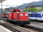 OeBB - Rangierlok Em 4/4  20 unterwegs im Bahnhof von Balsthal am 13.04.2017