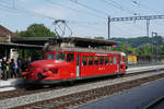 Verein Depot und Schienenfahrzeuge Koblenz (DSF)
TRIEBWAGEN TREFFEN KOBLENZ 1. AUGUST 2017.
Impressionen vom Depot bis zum Bahnhof.
Der Bahnfotograf aus dem Kanton Solothurn fotografierte den angekommen Gast aus dem selben Kanton.
Foto: Walter Ruetsch

