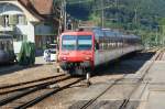 NPZ der OEBB bei der Einfahrt in den Bahnhof Balstal, aufgenommen am 28.06.2008.