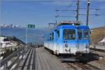 Bhe 2/4 12 in Rigi Kulm.