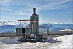 Zu Dampfzeiten fuhren solche Stehkesselloks auf die Rigi.