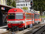 AB - Regio nach Altstätten im Bahnhof von Gais am 11.05.2017