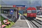 S22 2154 mit ABt 116 nach Appenzell im Sammelplatz. (18.09.2017)