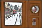 Abschiedsfahrt mit dem  Föfi  (5) über die Ruckhalde nach St.Gallen.