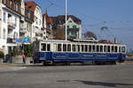 Aare Seeland mobil ASm  BRe 4/4 116 1907 (1978) auf Sonderfahrt zwischen Langenthal und Solothurn am 21.