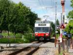 asm Seeland - Triebwagen Be 2/6 502 unterwegs in Ipsach am 24.07.2011