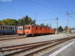 De 4/4 321 und Tm 2/2 142 am 4.10.2011 abgestellt in Langenthal.