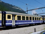 BOB - Personenwagen 2 Kl. B 247 im Bahnhof von Interlaken Ost am 05.08.2017