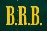 Dieses B.R.B.-Logo wurde anhand historischer Aufnahmen rekonstruiert und anlsslich der R3 bei Lok2 an den Wasserksten angebracht.