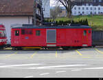 CJ - Lok Gem 4/4  401 abgestellt in Tramelan am 15.04.2022