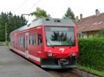 CJ - Gelenktriebwagen ABe 2/6 634 unterwegs nach Le Noirmont am 01.08.2008