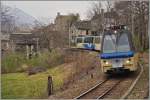 Ein SSIF Treno Panoramico ist als D 40 P von Locarno nach Domodossola bei Verigo unterwegs.
3. April 2014