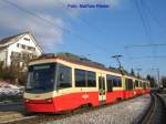 Be 4/6 Pendel als Regionalzug in der Neuen Forch richtung Zrich Stadelhofen am 15.12.07