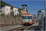 Von Lugano kommend erreicht ein FLP Regionalzug sein Ziel Ponte Tresa. 

29. Sept. 2018