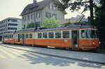 BD WM - Triebwagen BDe 8/8 9 im Bahnhof Dietikon im Mai 1985 ..