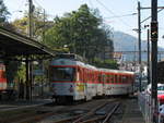 Trogenerbahn bei Einfahrt in St.