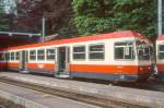 WB - Bt 116 am 08.05.1993 in Waldenburg - Steuerwagen - SWP/SIG/ABB - Baujahr 1992 - Gewicht 17,80t - Sitzpltze 49 - LP 17,80m - zulssige Geschwindigkeit km/h 75.