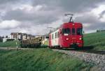 TRAVYS/YStC: Holzzüge im Jura auf schmaler Spur unterwegs im Jahre 2002.