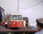 Als die Ferrovia Monte Generoso noch mit Diesel fuhr: Bhm2/4 3 auf dem Generoso, 23.Juli 1970 